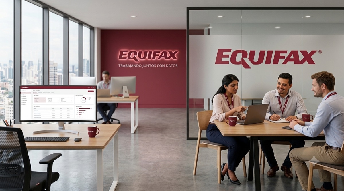 Equipo de Equifax usando Leveling